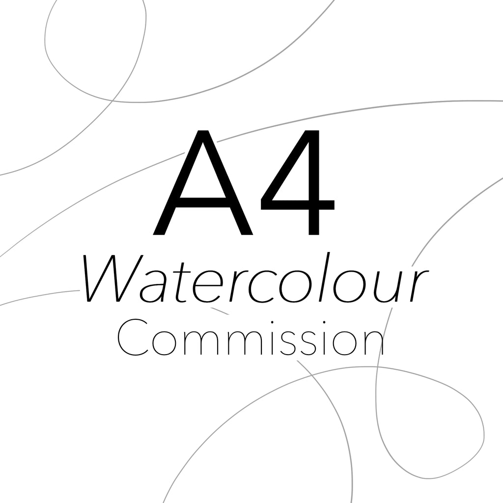 A4 Watercolour Commission
