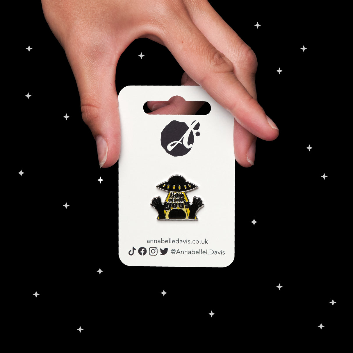 Take Me With You Pin