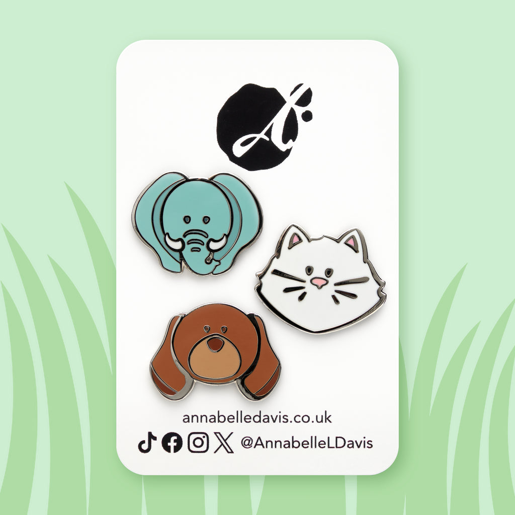 Animals Mystery Pin Pouch