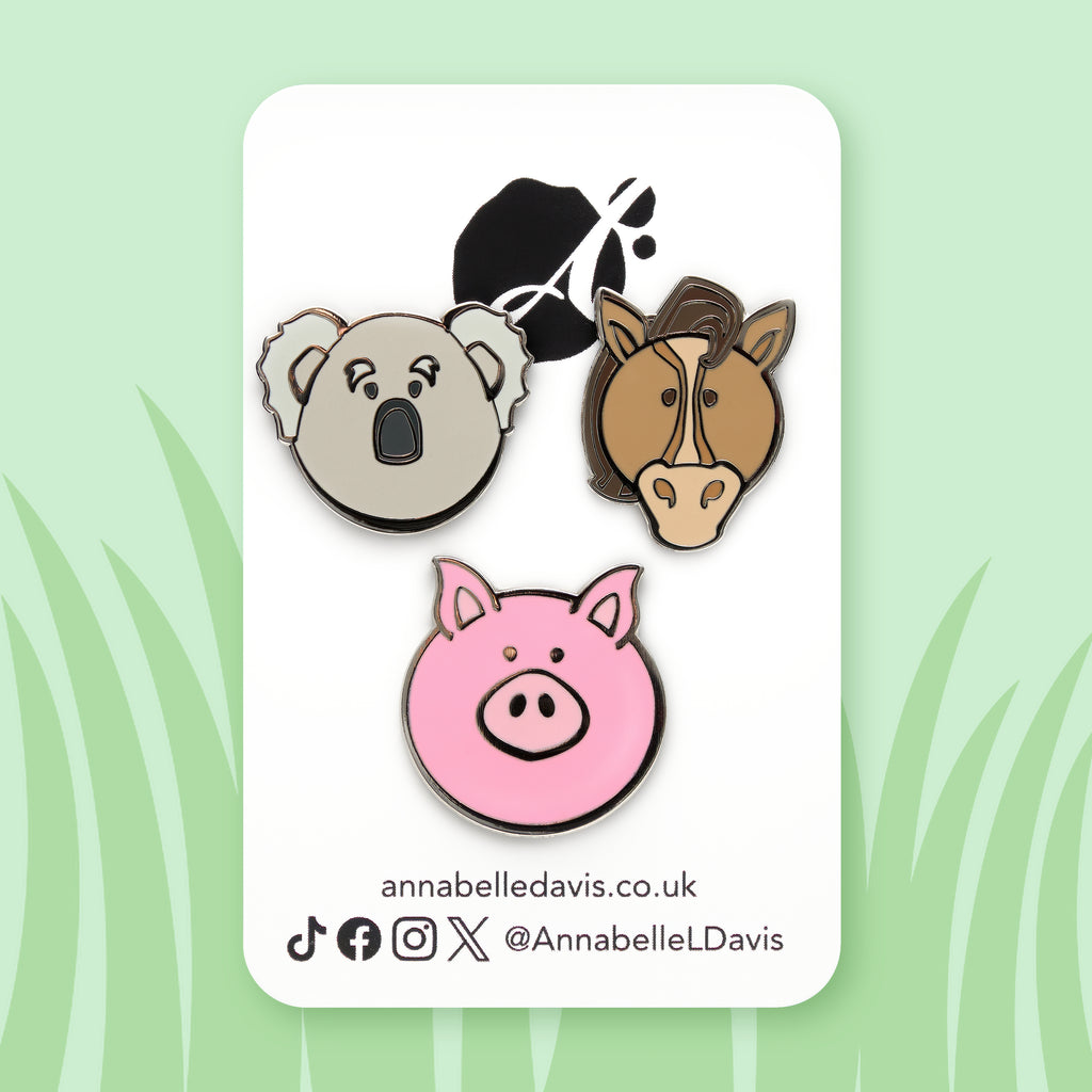 Animals Mystery Pin Pouch