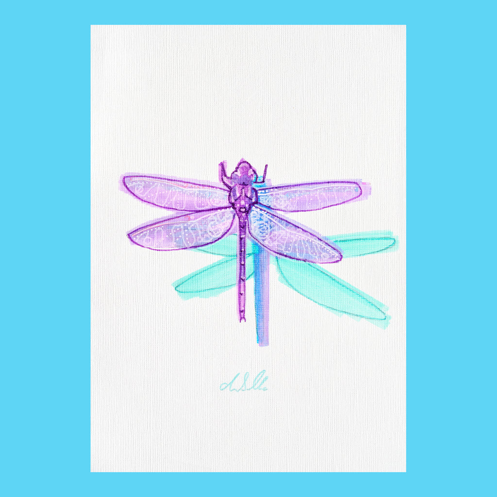Dragonfly - An Original Ink Drawing