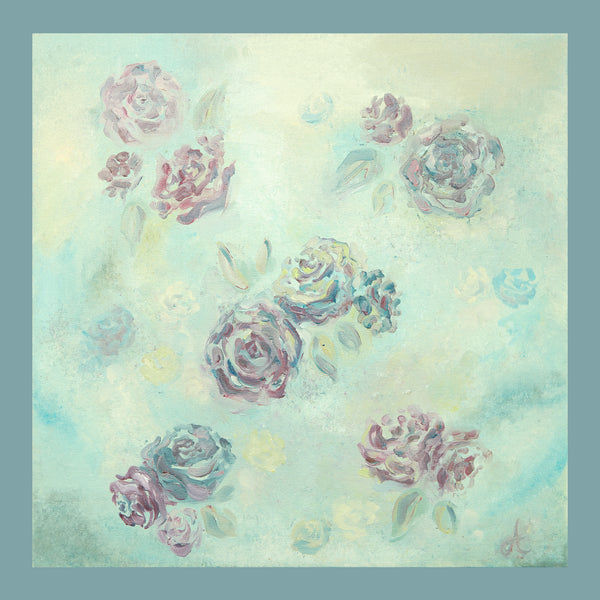 Clusters of Roses - An Original Oil Painting – Annabelle Davis