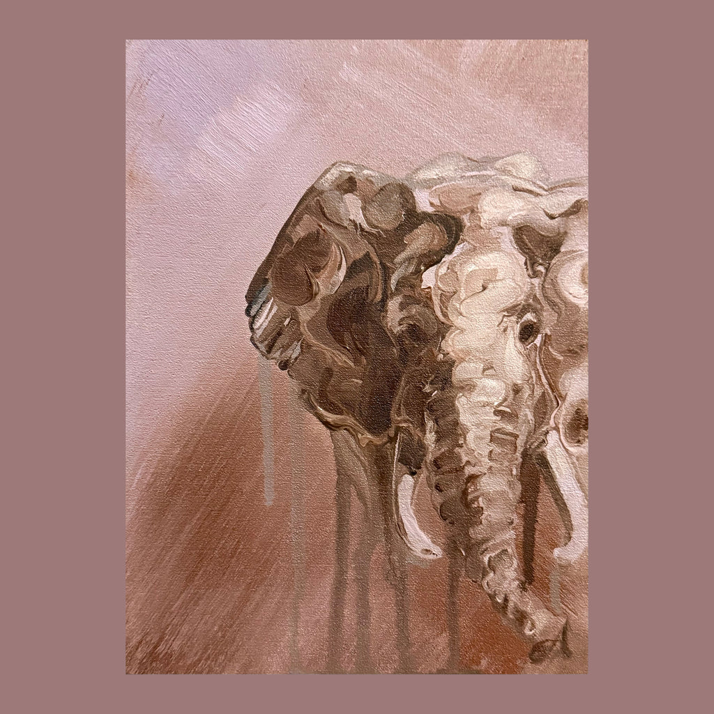 Gentle Giant - An Original Oil Painting