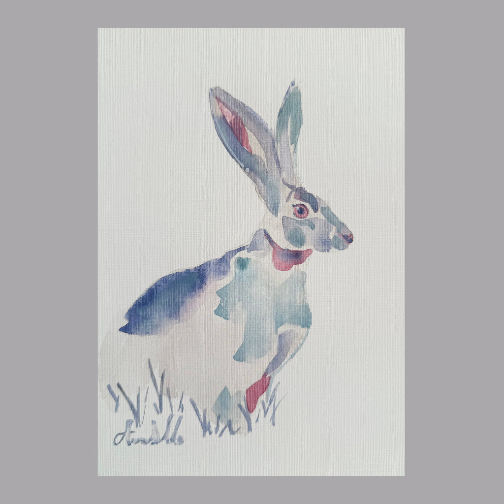 Harry Hare - An Original Gouache Painting