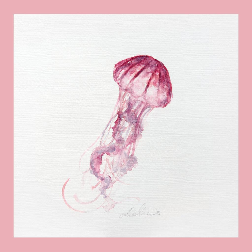 Jellyfish - An Original Watercolour Painting