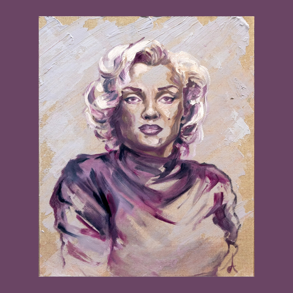 Marilyn - An Original Oil Painting