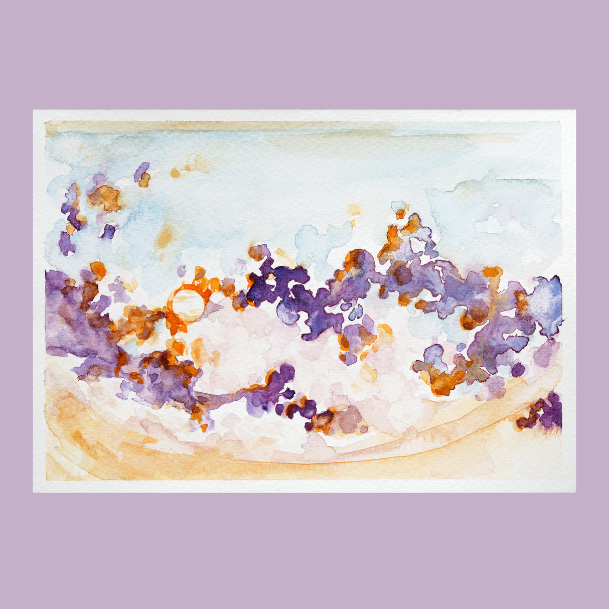 Purple Clouded Skies