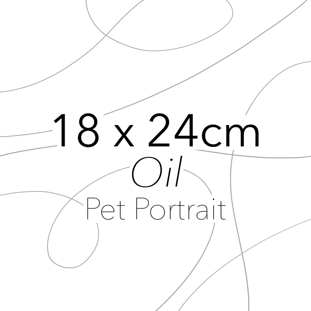 18x24cm Pet Oil Commission