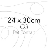 24x30cm Pet Oil Commission