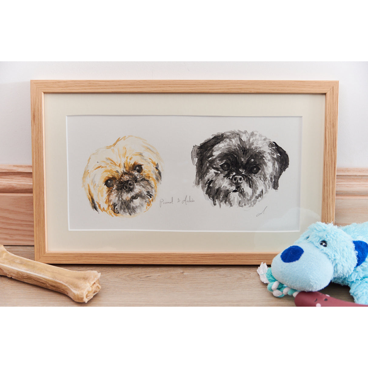 A4 Pet Watercolour Commission