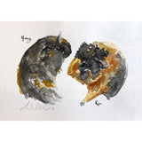 A5 Pet Watercolour Commission