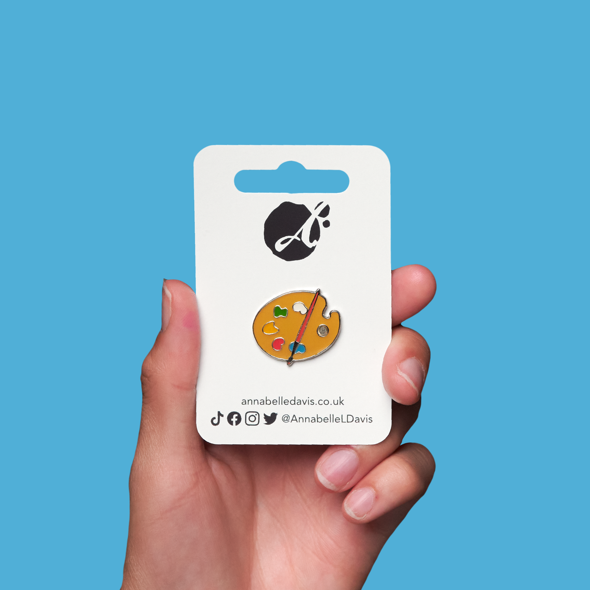 Artists Palette Pin