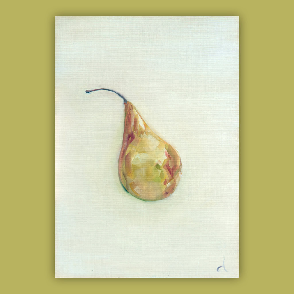 Pear - An Original Oil Painting