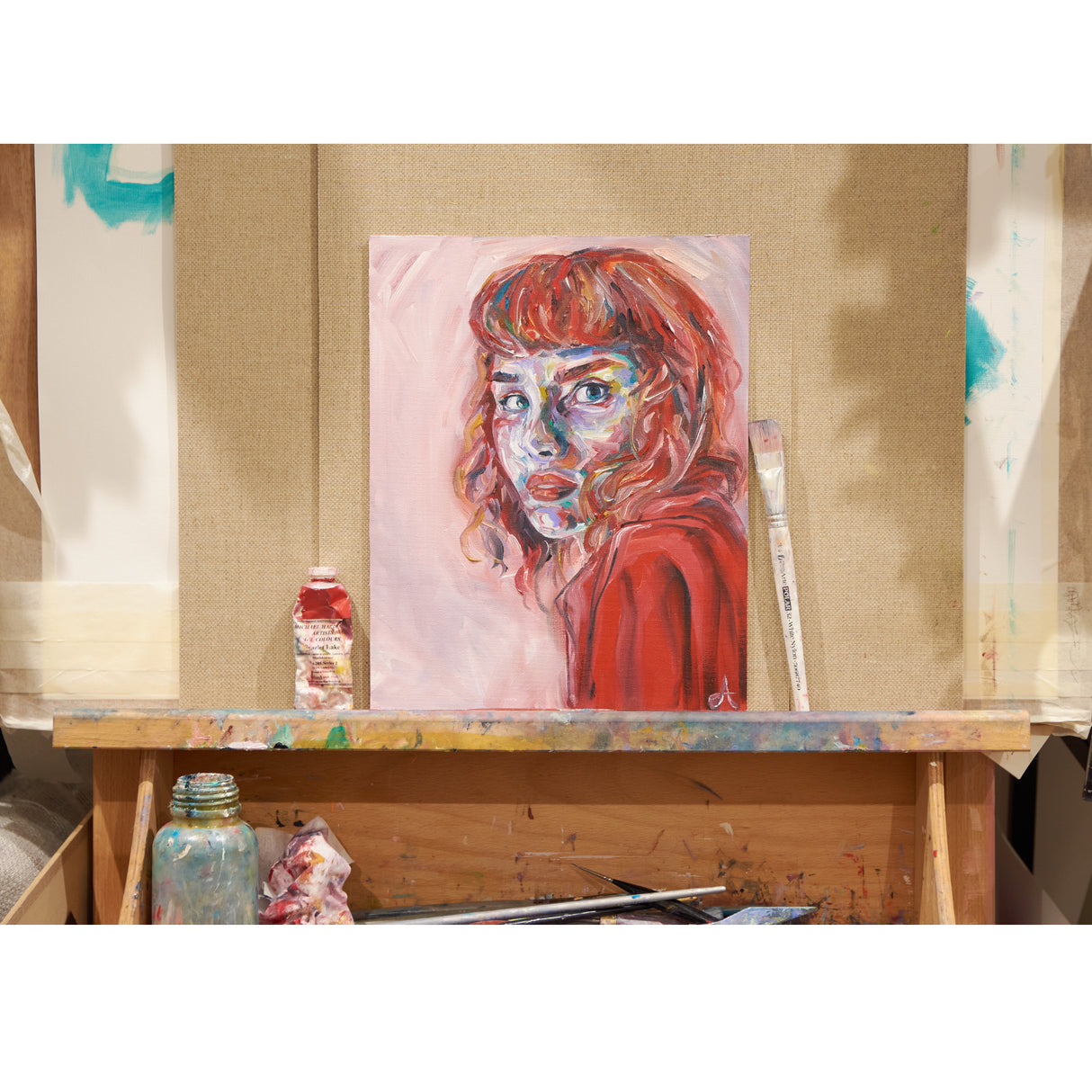 Scarlett - An Original Oil Painting