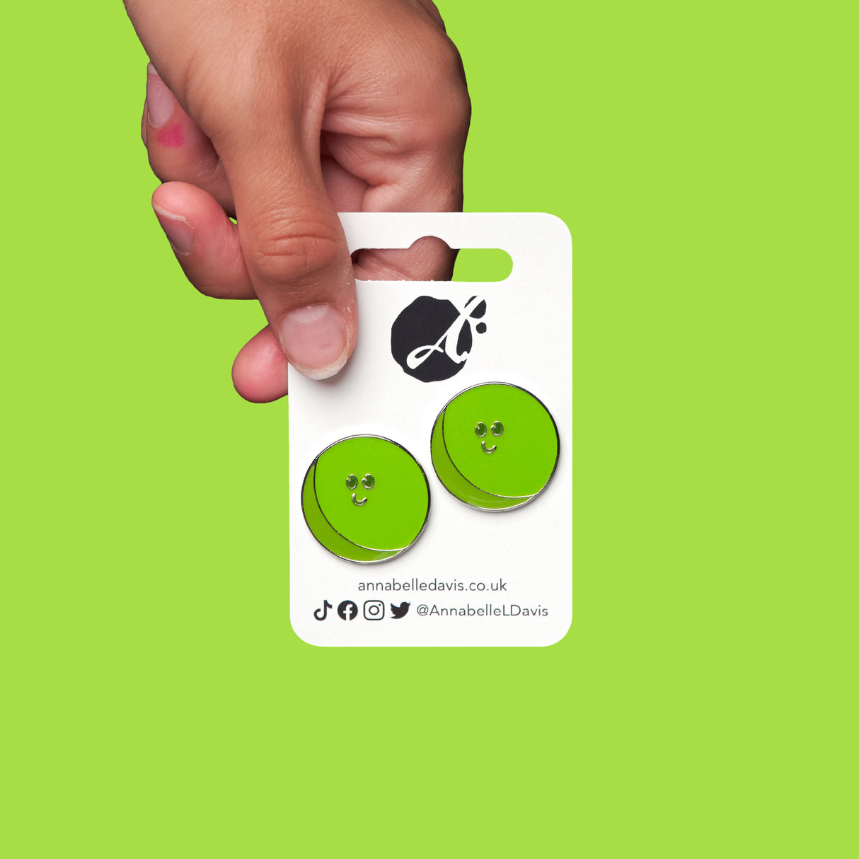 Two Peas in a Pod Friendship Pins