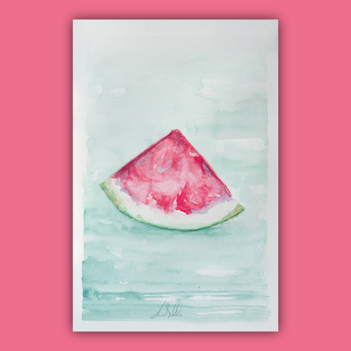 Watermelon - An Original Watercolour Painting